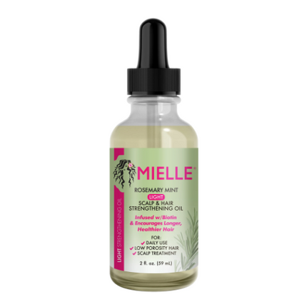 Mielle Organics Rosemary Mint Scalp & Hair Strengthening Oil Light