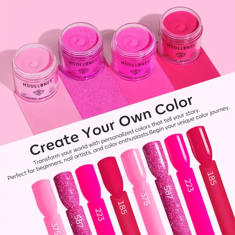 Modelones All-In-One Dip Powder Kit Secret Beauty