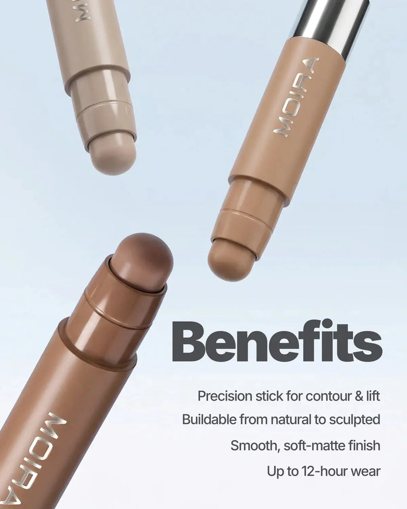 Moira Precision Sculpt Stick Bronzer & Contour 005 Depth