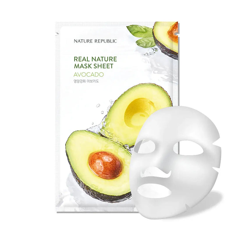 Nature Republic Nature Republic Real Nature Sheet Mask Avocado