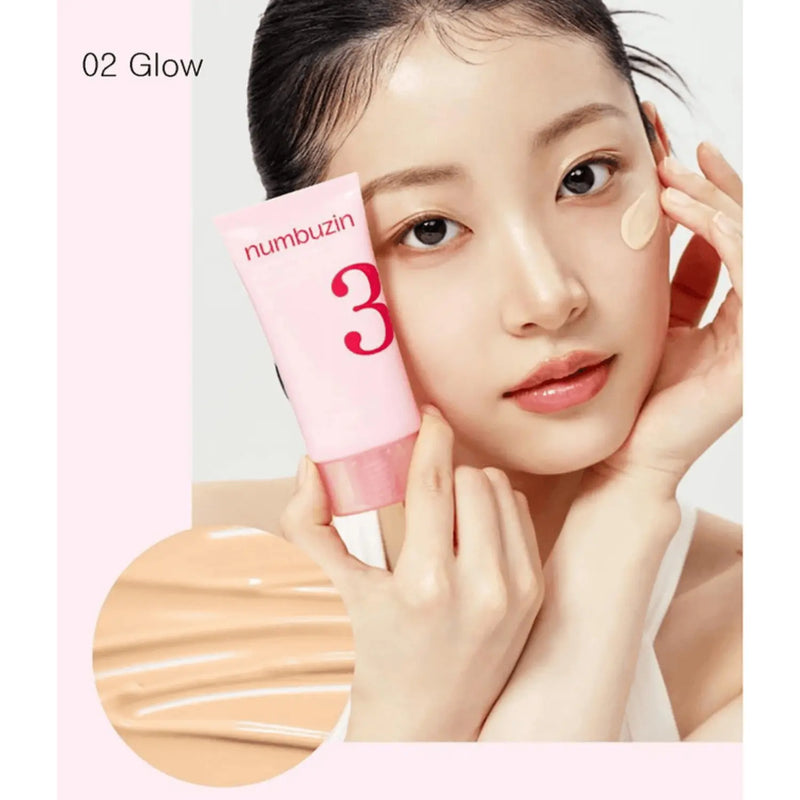Numbuzin No.3 No Filter Tone-Up Sun Serum 02 Glow