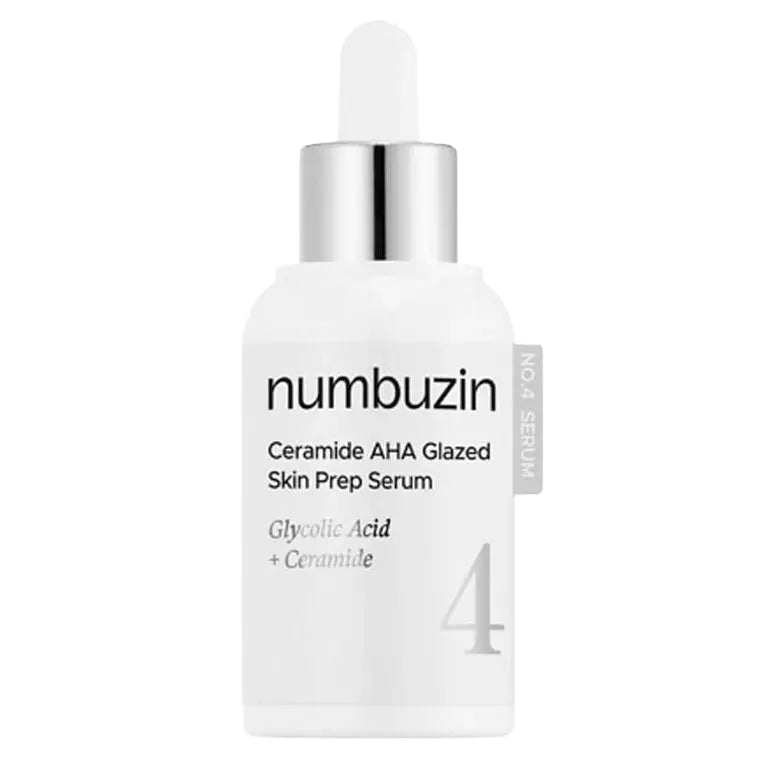 Numbuzin No.4 Ceramide AHA Glazed Skin Prep Serum