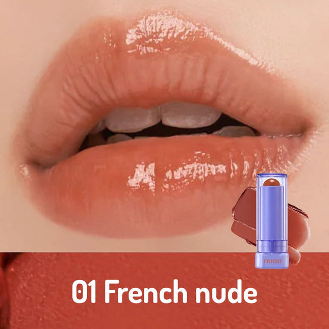 Nuse Color Care Lip Balm 01 French Nude