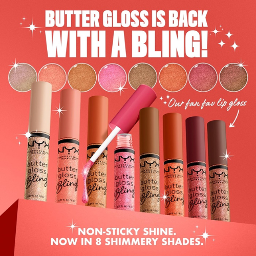 NYX Professional Makeup Butter Gloss Bling  Big Spender