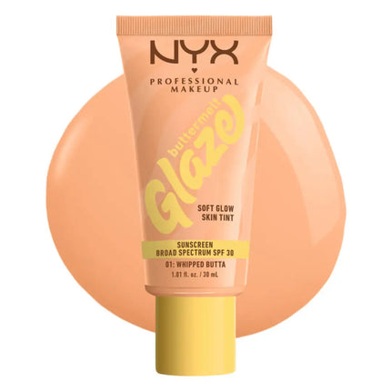 NYX Professional Makeup Buttermelt Glaze Soft Glow Skin Tint SPF 30