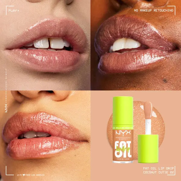 NYX Professional Makeup Fat Oil Coconut Cutie Lip Drip