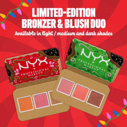 NYX Professional Makeup Holiday Buttermelt Face Palette Dark