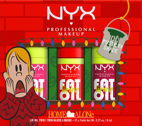 NYX Professional Makeup Home Alone Fat Oil Lip Drip Trio 01