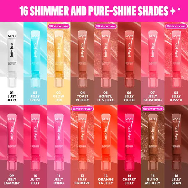 NYX Professional Makeup Jelly Job Lipgloss Honey It's Jelly