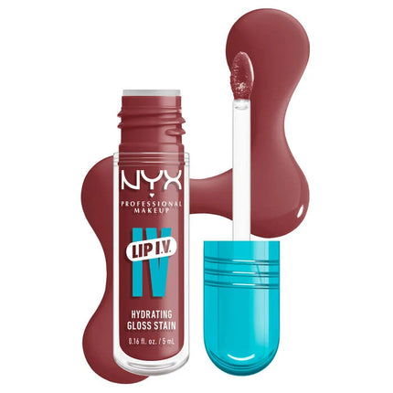 NYX Professional Makeup Lip IV Hydrating Lip Gloss Hydra Honey