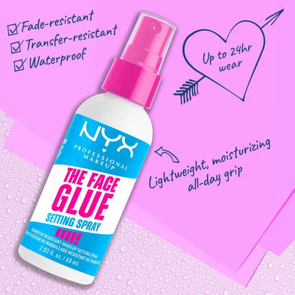 NYX Professional Makeup The Face Glue Setting Spray