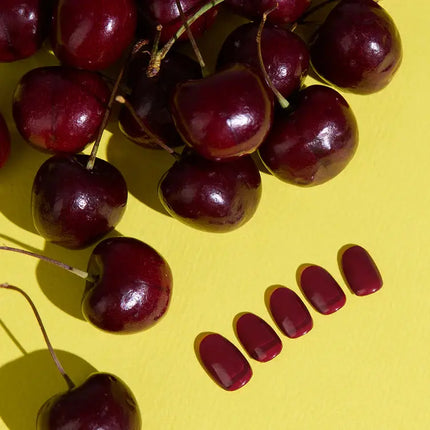 Ohora Semi Cured Gel Nail Strips N Classic Burgundy