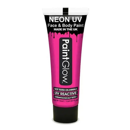 PaintGlow Neon UV Face & Body Paint Pink