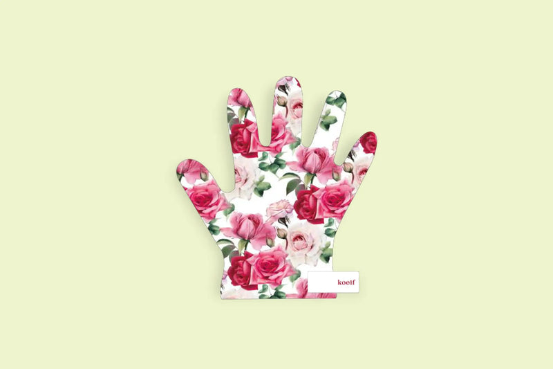 Petitfee Rose Petal Satin Hand Mask