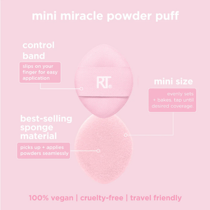 Real Techniques Mini Miracle Powder Puff Trio