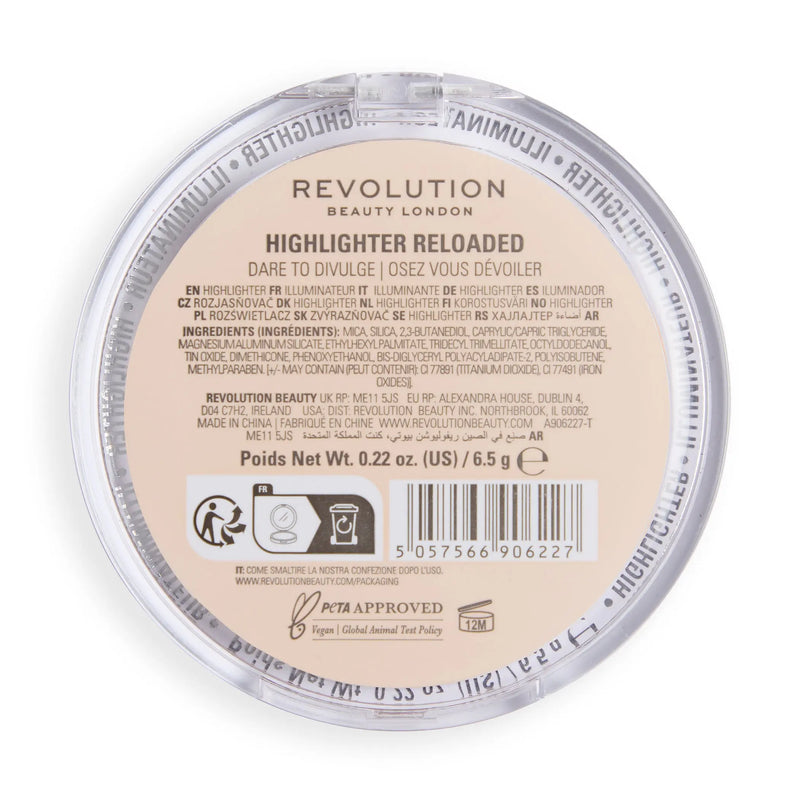 Revolution Reloaded Highlighter Dare To Divulge Talc Free