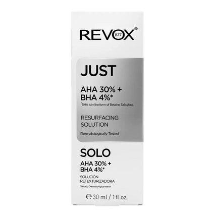 Revox Just Aha 30% + Bha 4% Resurfacing Solution