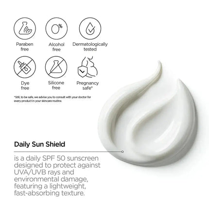 Revox Just Daily Sun Shield SPF 50+ with Hyaluronic Acid