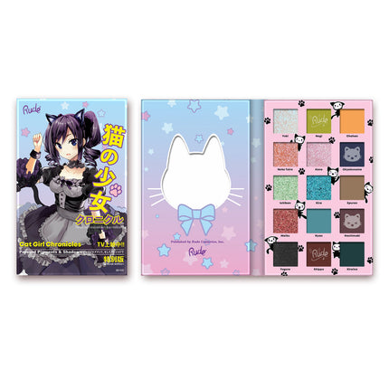 Rude Cosmetics Manga Collection Palette Cat Girl Chronicles