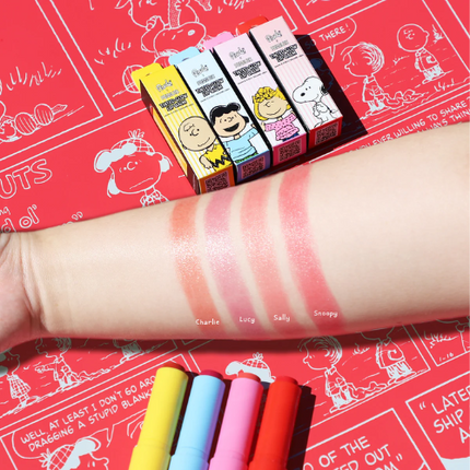 Rude Cosmetics x Peanuts Tinted Glow Lip Balm Lucy