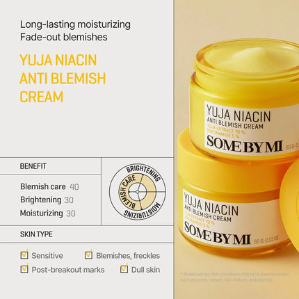 Some By Mi Yuja Niacin Anti-Blemish Cream