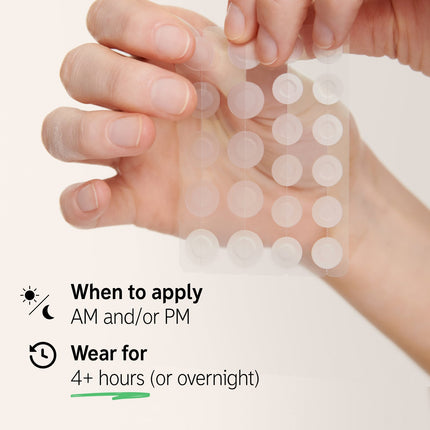 The Inkey List Hydrocolloid Invisible Pimple Patches