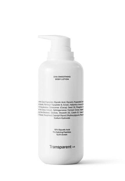 Transparent Lab AHA Smoothing Body Lotion