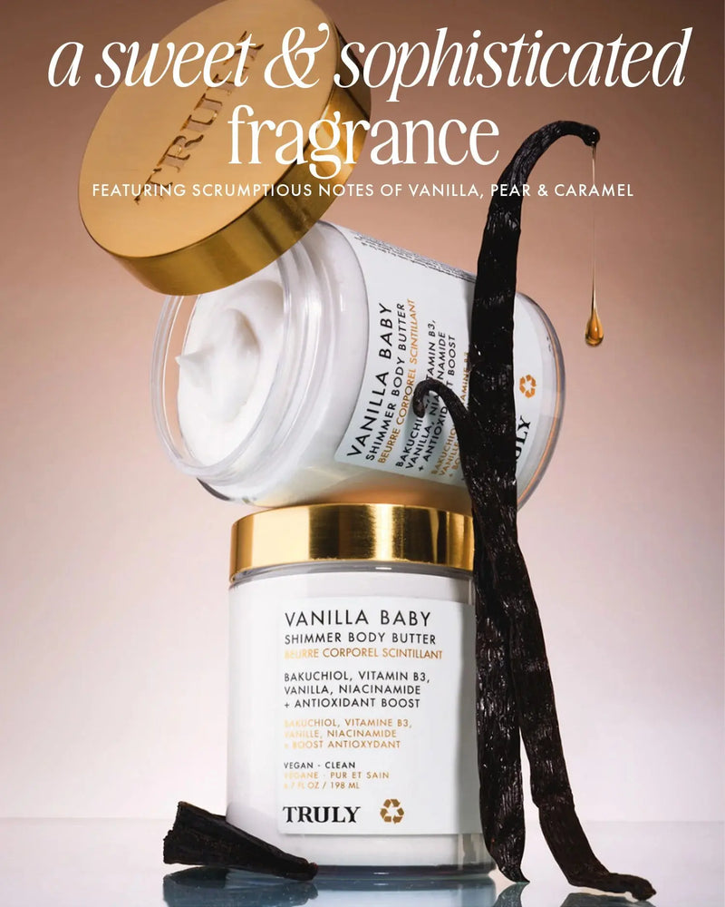 Truly Beauty Vanilla Baby Shimmer Body Butter