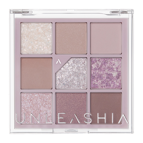 Unleashia Glitterpedia Eye Palette No.4 All of Lavender Fog