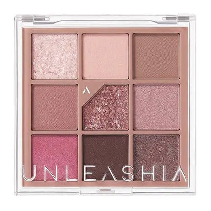 Unleashia Glitterpedia Eye Palette No.5 All of Dusty Rose