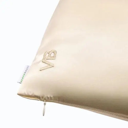 Veganboost Satin Pillowcase Cappuccino Foam