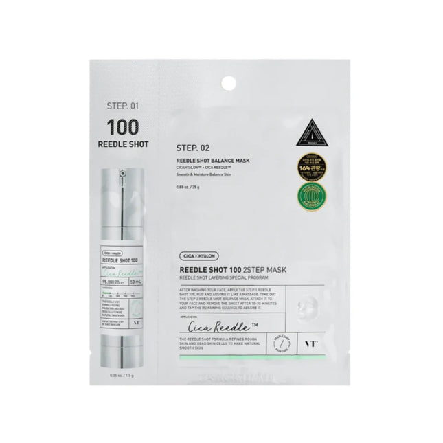 VT Cosmetics Mild Reedle Shot 100 2-Step Mask