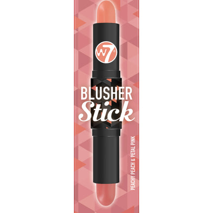 W7 Cosmetics Blusher Stick Peachy Peach & Petal Pink