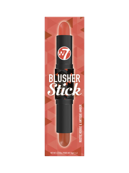 W7 Cosmetics Blusher Stick Rustic Rouge & Antique Amber