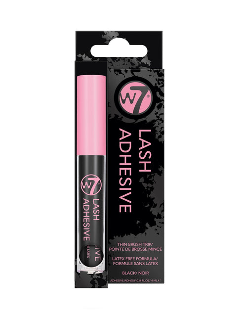 W7 Cosmetics Lash Adhesive Latex Free Eyelash Glue Black