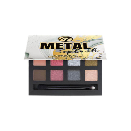 W7 Cosmetics Metal Splash Eyeshadow Palette