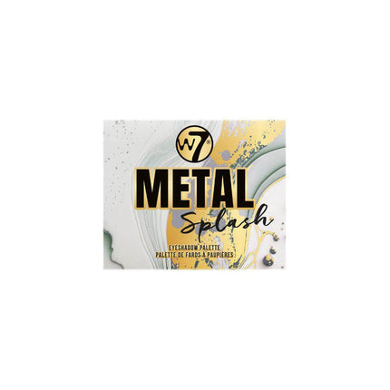 W7 Cosmetics Metal Splash Eyeshadow Palette