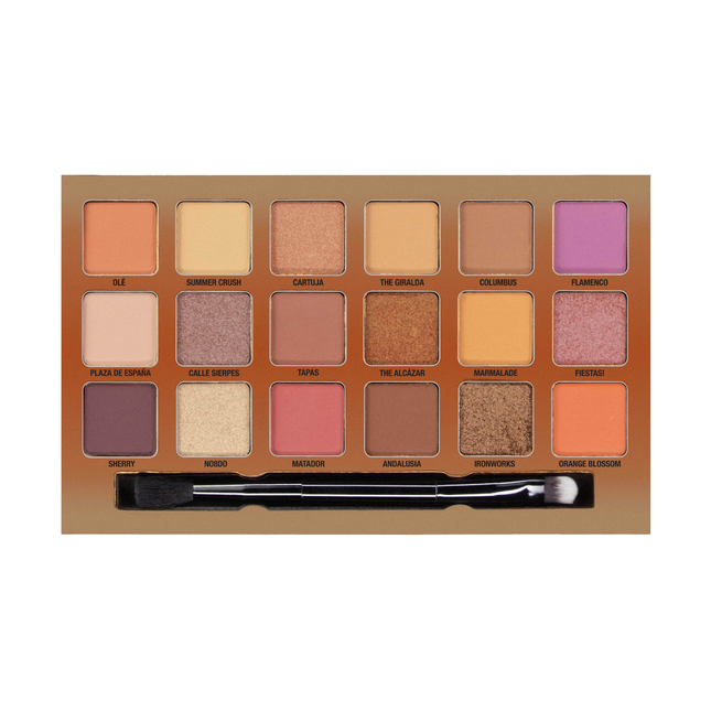 W7 Cosmetics Sunny Seville Pressed Pigment Palette