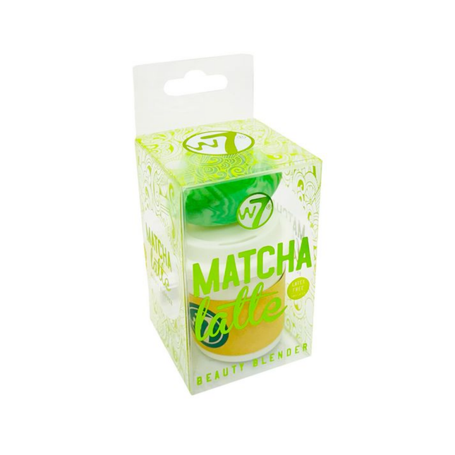 W7 Cosmetics W7 Matcha Latte Beauty Sponge with cup holder