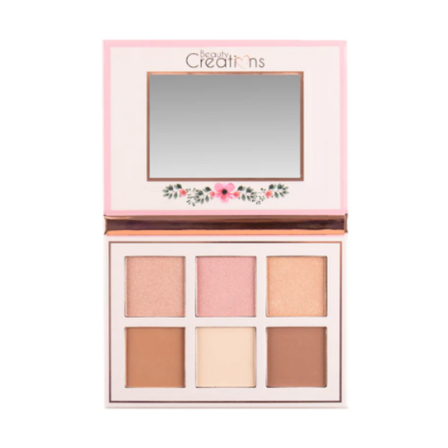 Beauty Creations Floral Bloom Highlight & Contour Palette