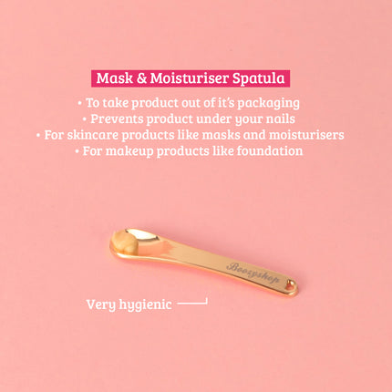 Boozyshop Metal Mask and Moisturizer Spatula