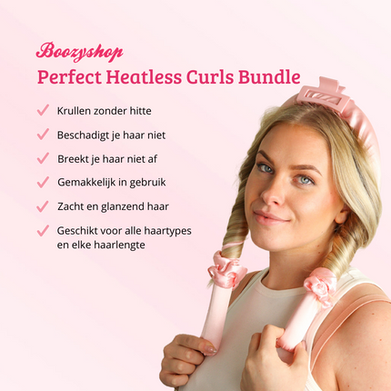 Boozyshop Perfect Heatless Curls Bundle