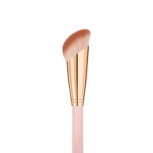 Boozyshop Soft Pink & Gold Angled Contour & Bronzer Brush