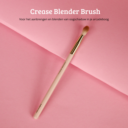 Boozyshop Soft Pink & Gold Crease Blender Brush