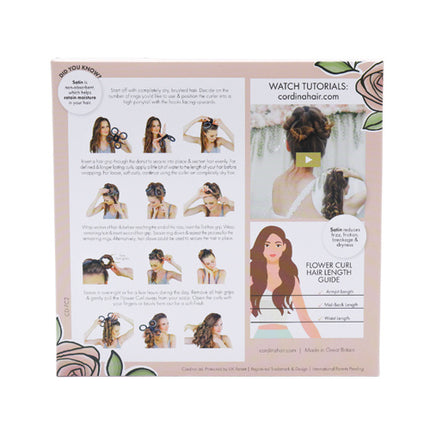 Cordina Hair Flower Curl 4 Ring