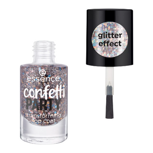 Essence Confetti Party Transforming Top Coat