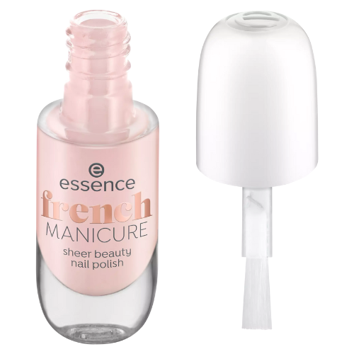 Essence French Manicure Sheer Beauty Nail Polish 01 Peach Please!