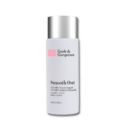 Geek & Gorgeous Smooth Out 12% AHA + Cactus Liquid Exfoliant