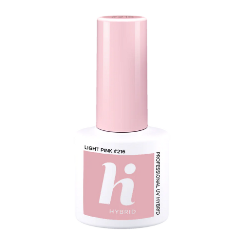 Hi Hybrid 216 Light Pink UV Gel Polish