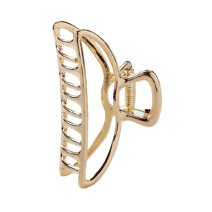 Kitsch Open Shape Claw Clip Gold